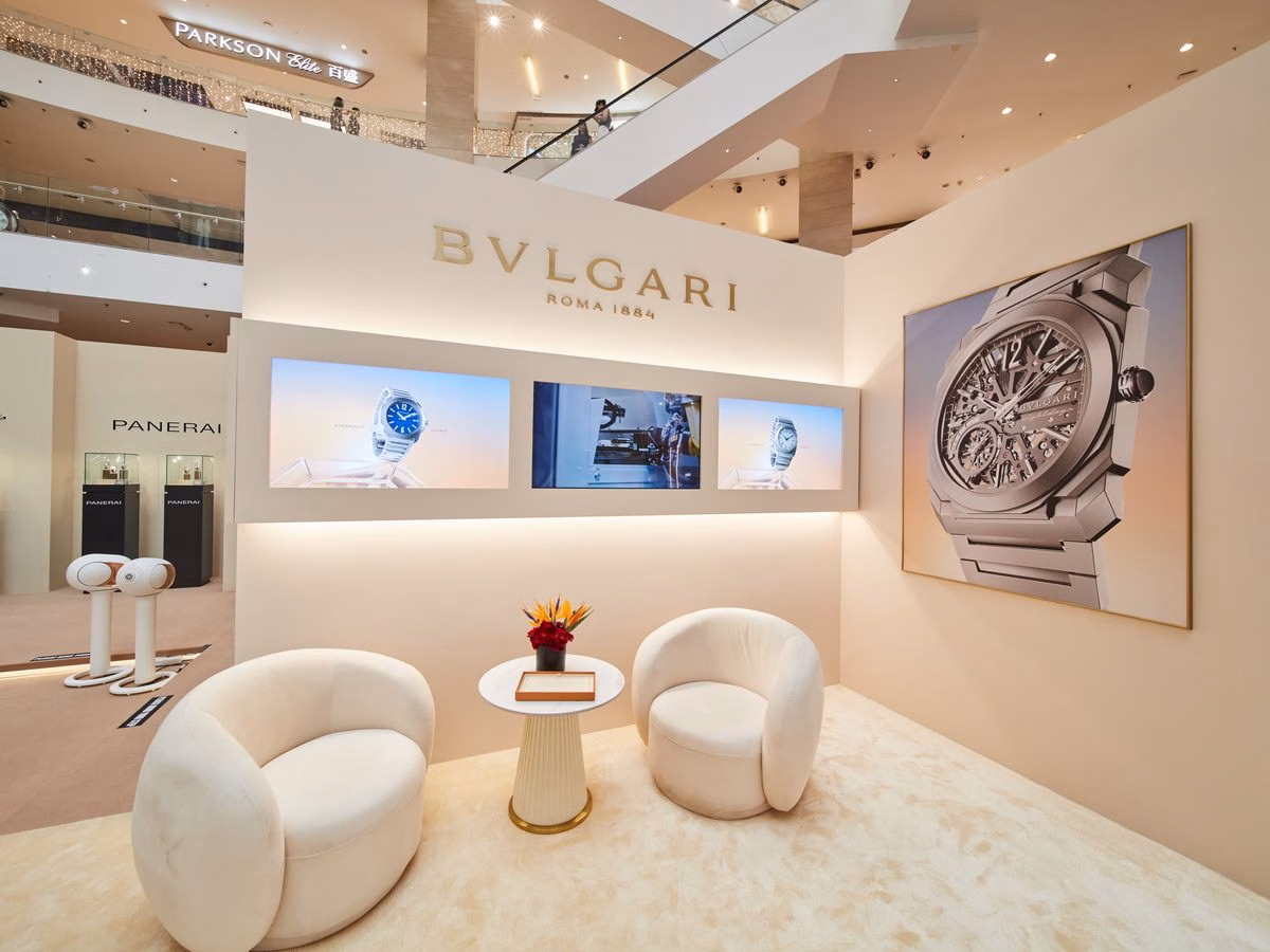 Bvlgari brand space at Art of Time 2026